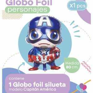Globo CAPITAN AMERICA (Silueta) Apto Aire