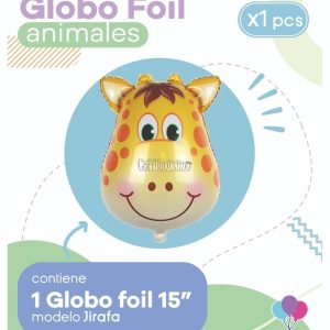 Globo JIRAFA (15 Pulgadas) Apto Aire