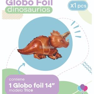 Globo DINO TRICE (14 Pulgadas) Apto Aire