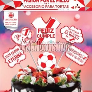 Accesorios Para Torta RIVER X6