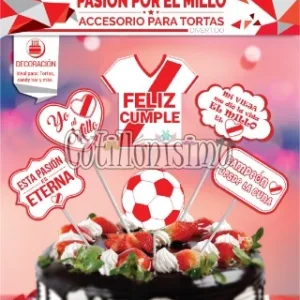 Accesorios Para Torta RIVER X6