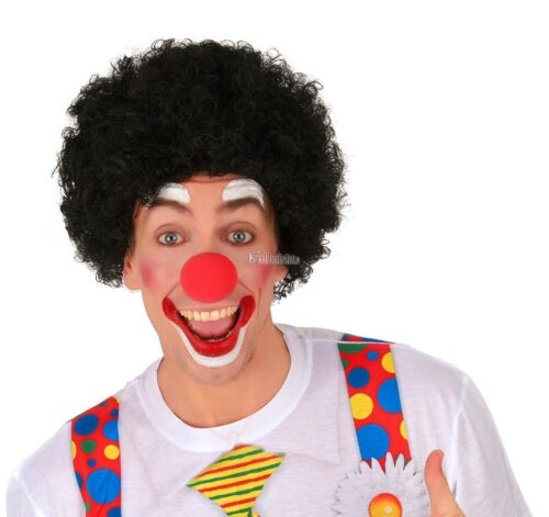 Peluca Afro Color NEGRO