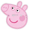 Antifaz Peppa Pig X10 Unidades - Licencia Oficial