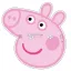 Antifaz Peppa Pig X10 Unidades - Licencia Oficial