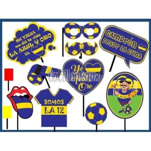 Photo Props FUTBOL (Boca) x12 Unidades CARTON