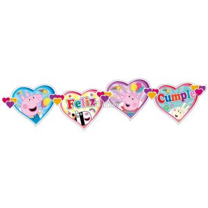 Banderin PEPPA PIG - Oficial