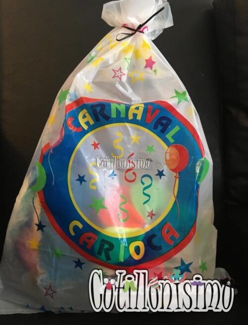 Bolsa Cotillon Estampada CARNAVAL CARIOCA X10 Unidades