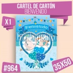 Cartel BIENVENIDO