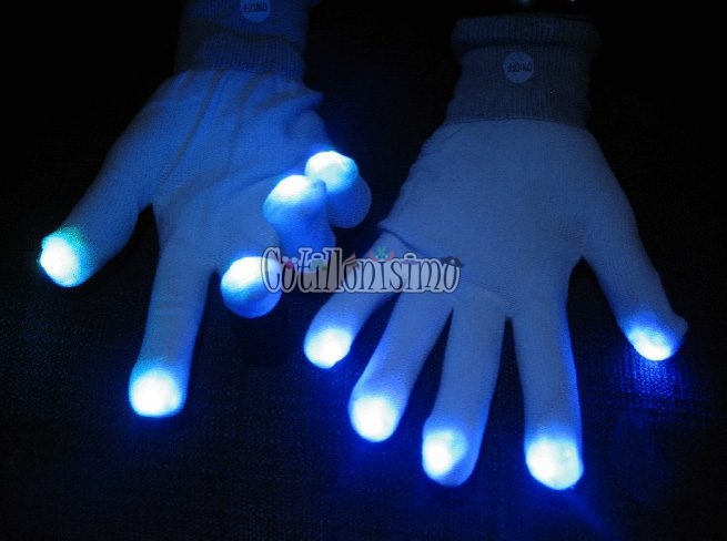 Guante Luminoso EL PAR (LED)
