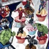 Accesorio para Cupcake AVENGERS X16 Unidades