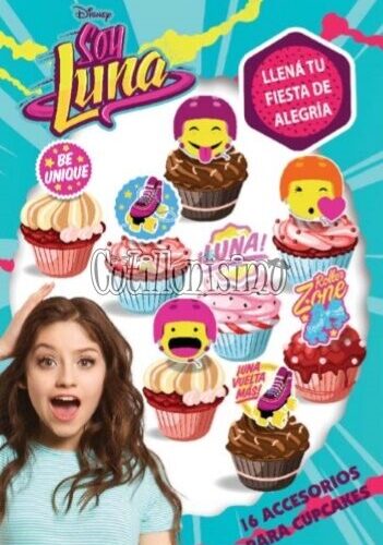 Accesorio para Cupcake SOY LUNA X16 Unidades