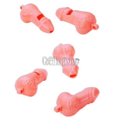 Silbato Pene x6 Unidades