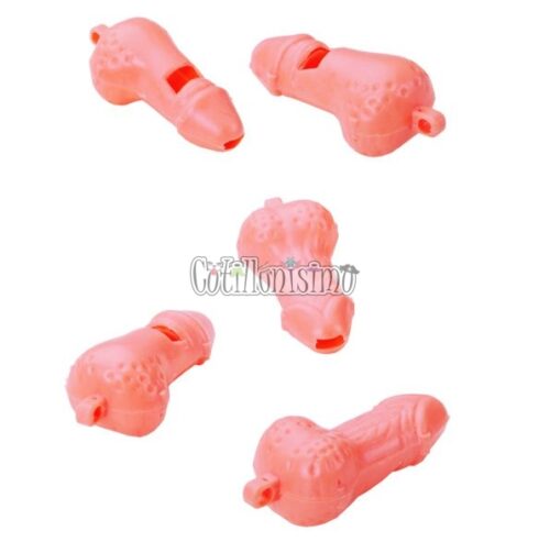 Silbato Pene x6 Unidades