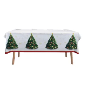 Mantel Plástico Arbol de Navidad 180 cm x 130cm
