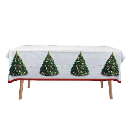 Mantel Plástico Arbol de Navidad 180 cm x 130cm
