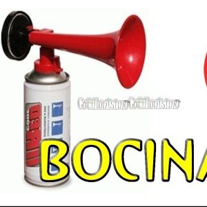 Bocina Con Gas (aire Comprimido)