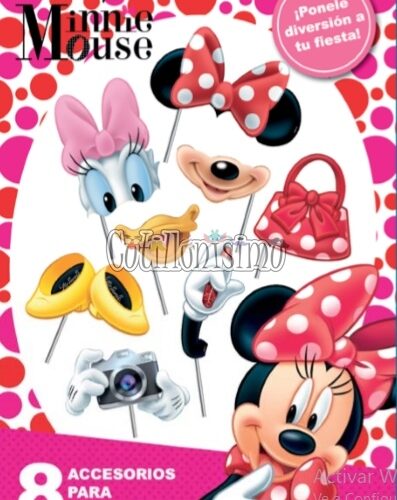Photo Props MINNIE X8 Unidades CARTON