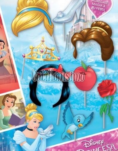 Photo Props PRINCESAS X8 Unidades CARTON