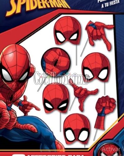 Photo Props SPIDER MAN X8 Unidades CARTON