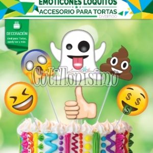 Accesorios Para Torta LOQUITOS X6