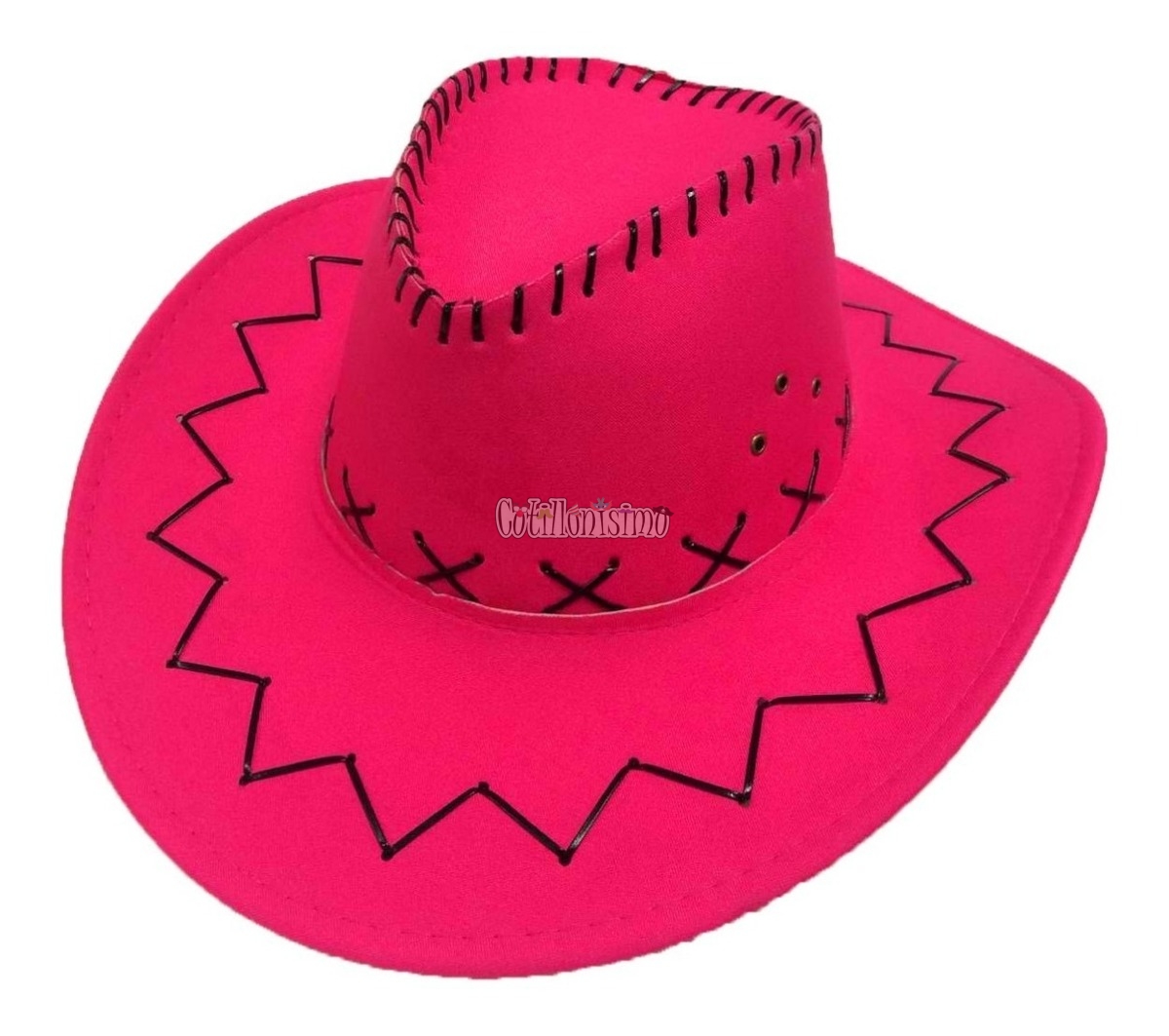 Sombrero Vaquero Fucsia FLUO