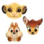 Antifaz Cartón Animales de la Selva Disney X10 Unidades - Oficial