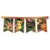Banderín Animales de la Selva Disney 3mts - Licencia Oficial