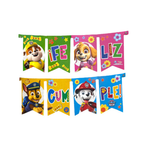 Banderin PAW PATROL - Oficial - Imagen 2