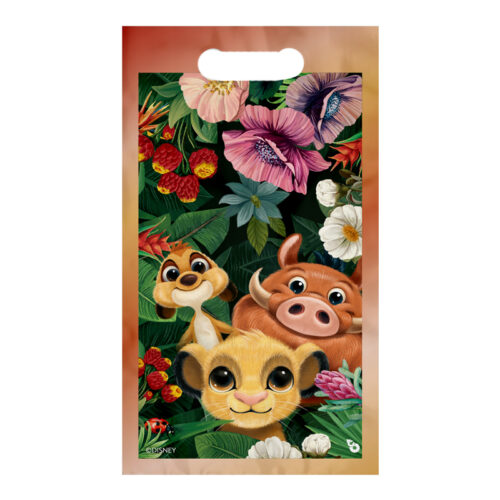 Bolsita Sorpresa Plastico Animales de la Selva Disney x10 Unidades
