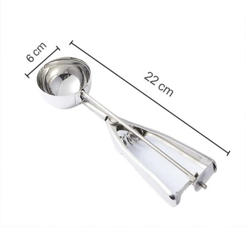 Cuchara para Helado Inoxidable 6cm Diametro