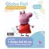 Globo PEPPA PIG 60cm (Silueta) Apto Aire