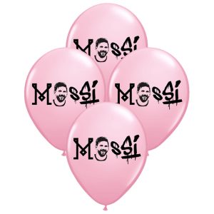 Globos Inter de Miami Messi 12 Pulgadas X10 Unidades