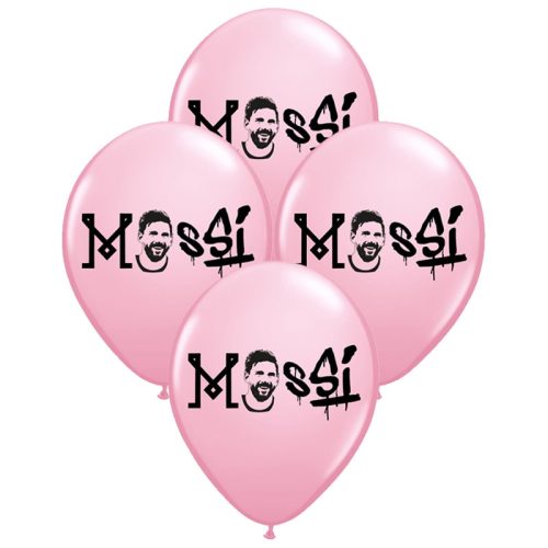 Globos Inter de Miami Messi 12 Pulgadas X10 Unidades