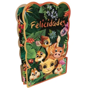 Piñata Animales de la Selva Disney Carton - Licencia Oficial