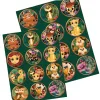 Stickers Autoadhesivos Animales de la Selva Disney x24 Unidades Licencia Oficial