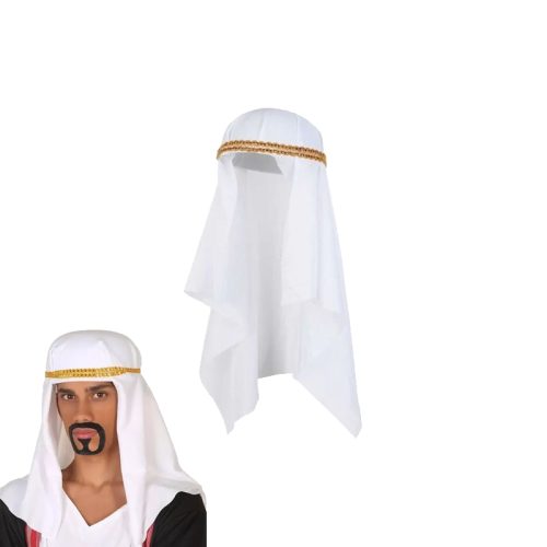 Gorro Arabe Jeque Blanco