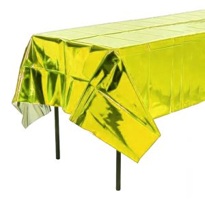 Mantel Metalizado Dorado 2,74 Mts X 1,37 Mts
