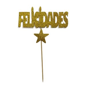 Pinche Felicidades Gibreado Goma Eva Dorado