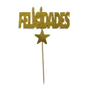 Pinche Felicidades Gibreado Goma Eva Dorado