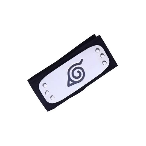 Vincha Naruto Metal Negra