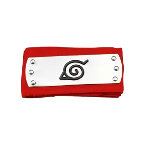 Vincha Naruto Metal Rojo