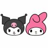 Antifaz KUROMI Y MELODY X10 Unidades - Licencia Oficial