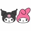 Antifaz KUROMI Y MELODY X10 Unidades - Licencia Oficial