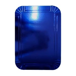 Bandeja Rectangular Azul 30 X 40 Cm