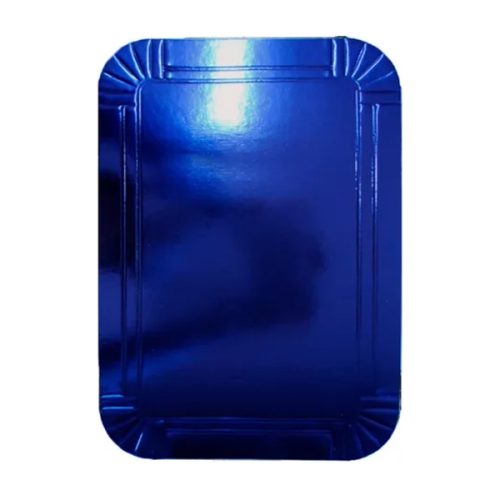 Bandeja Rectangular Azul 30 X 24 Cm