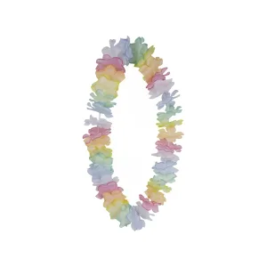 Collar con FLORES PASTEL Multicolor