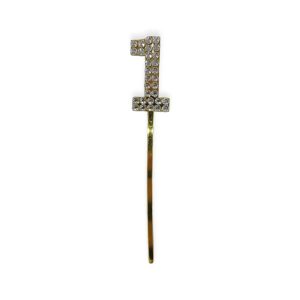 Topper para Torta con Strass Numero 1