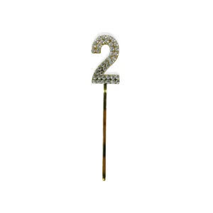 Topper para Torta con Strass Numero 2