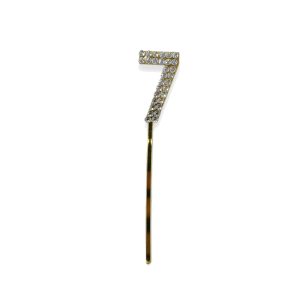 Topper para Torta con Strass Numero 7