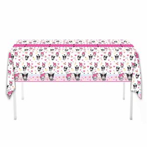 Mantel Plastico KUROMI Y MELODY 1,80 Mts X 1,20 Mts – Licencia Oficial